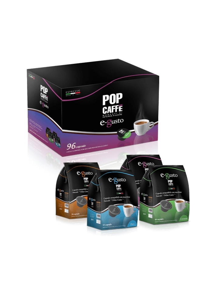 Pop Caffè compatibile Dolce Gusto Miscela Deca 96 capsule