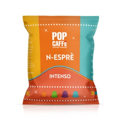 Pop Caffè compatibile Nespresso Miscela Intenso 100 capsule