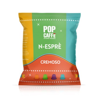 Pop Caffè compatibile Nespresso Miscela Cremoso 100 capsule