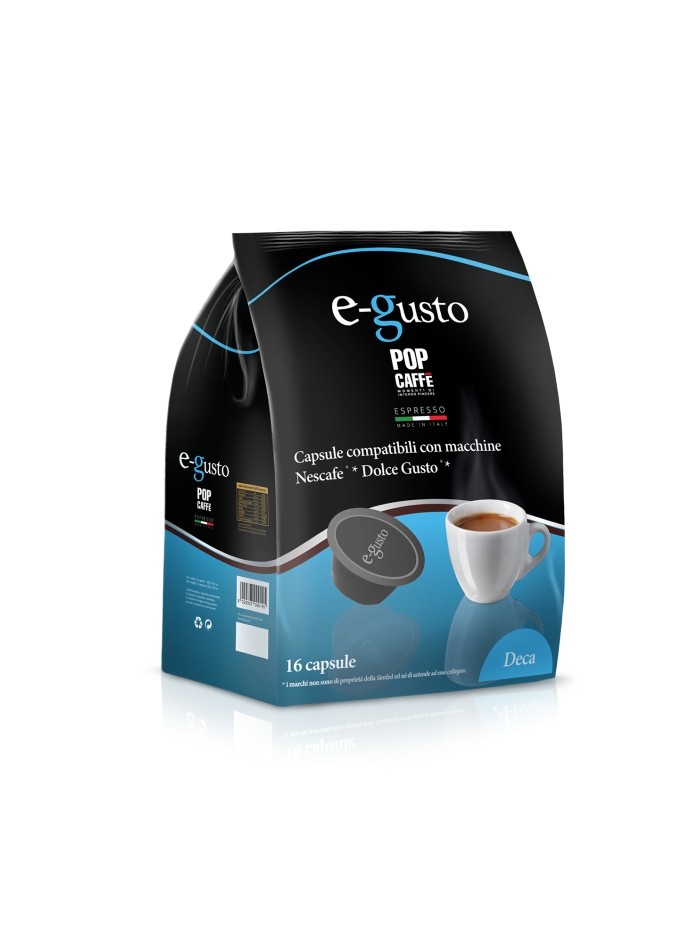 Pop Caffè compatibile Dolce Gusto Miscela Deca 96 capsule