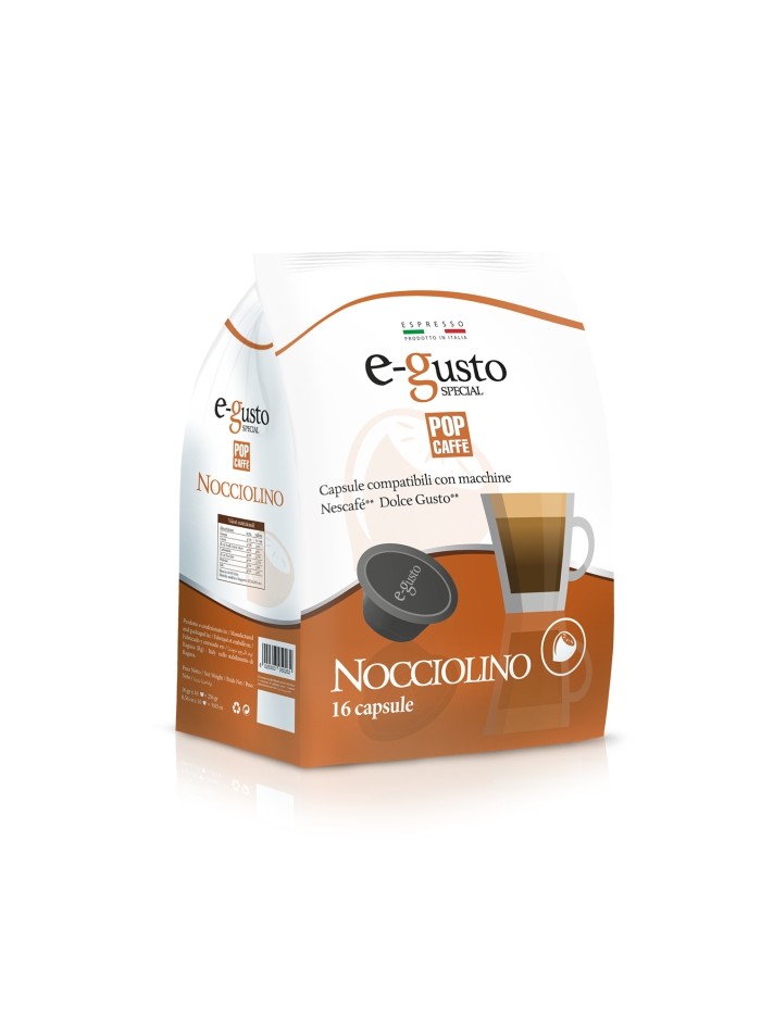 Pop Caffè compatibile Dolce Gusto Nocciolino 96 capsule