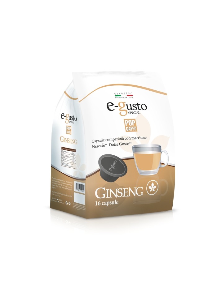 Pop Caffè compatibile Dolce Gusto Ginseng 96 capsule