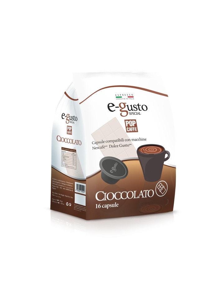 Pop Caffè compatibile Dolce Gusto Cioccolato 96 capsule