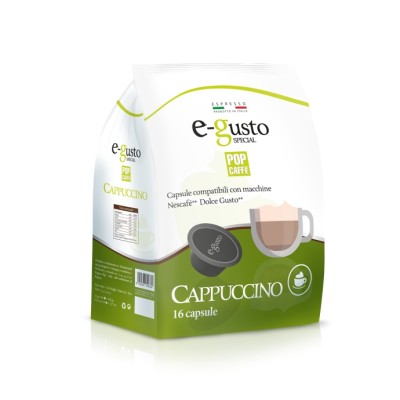 Pop Caffè compatibile Dolce Gusto Cappuccino 96 capsule