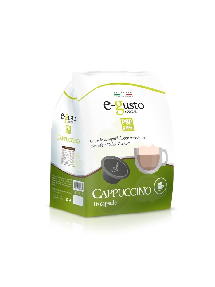 Pop Caffè compatibile Dolce Gusto Cappuccino 96 capsule