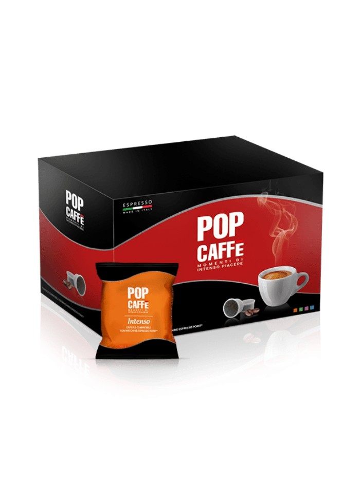 Pop Caffè - Intenso - Compatibile Lavazza Espresso Point 100 capsule